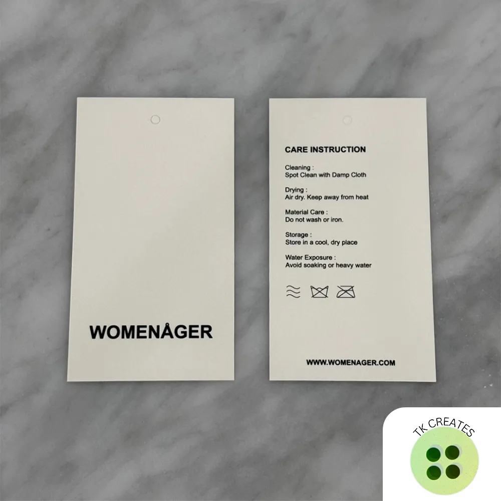 ป้ายกระดาษ และ ป้ายแท็ก