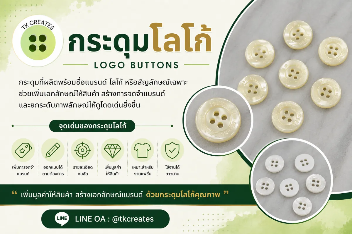 กระดุมโลโก้ คืออะไร