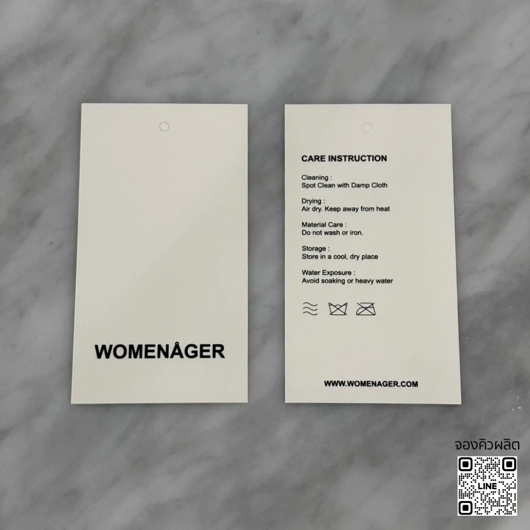 ป้ายแท็กกระดาษ ปั้ม - TK Creates